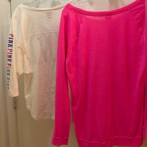 Pink VS Tops with Bling in Size S - Picture 4 of 4